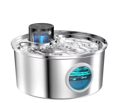 Cat Dog Pet Drink Water Fountain Rechargeable Automatic Water Feeder Motion Sensor Bowl