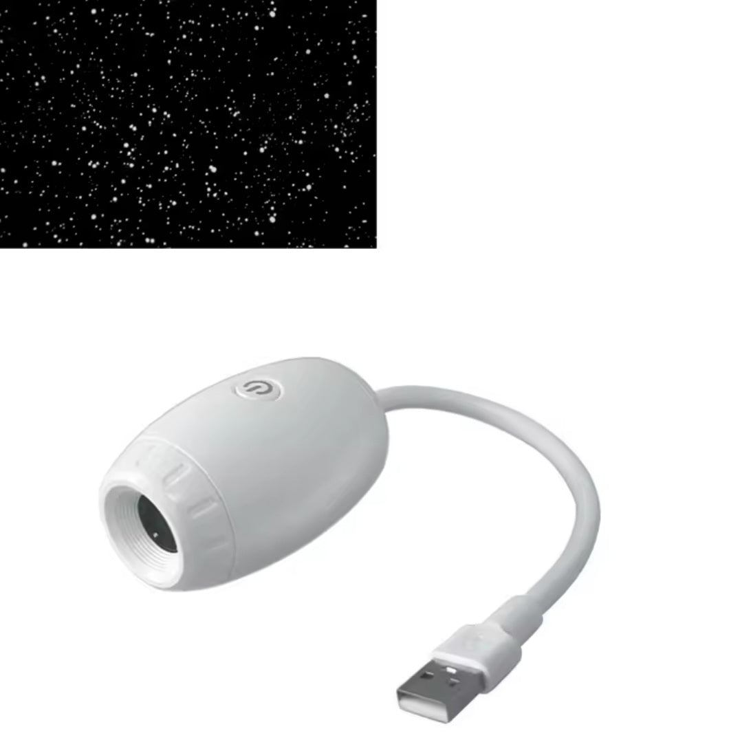 Galaxy Projector Night Light 360° Adjustable Starry Sky Lamp With Multiple Projection Films & HD Images, Dimmable USB Star Light